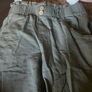 army green dress pants